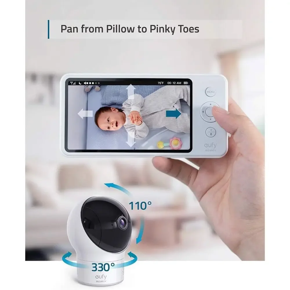 eufy Security Baby Monitor + 2 Cameras.